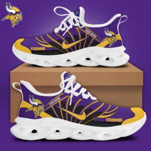 Minnesota Vikings x Personalized Max Soul Sneakers Sport Shoes Special Edition