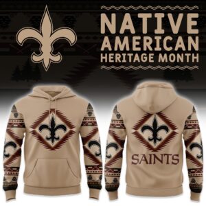 New Orleans Saints x America Native Heritage V2 Unisex Hoodie