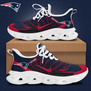 New England Patriots x Personalized Max Soul Sneakers Sport Shoes Special Edition