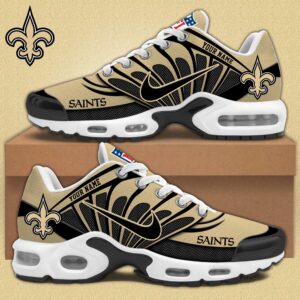 New Orleans Saints x Personalized Air Max Plus Sneakers Sport Shoes V3 Special Edition