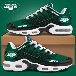 New York Jets x Personalized Air Max Plus Sneakers Sport Shoes V3 Special Edition