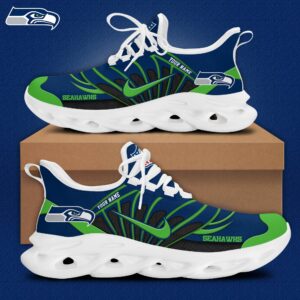 Seattle Seahawks x Personalized Max Soul Sneakers Sport Shoes Special Edition