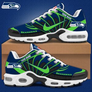 Seattle Seahawks x Personalized Air Max Plus Sneakers Sport Shoes V3 Special Edition