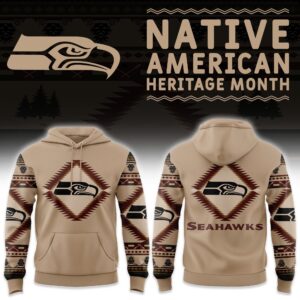 Seattle Seahawks x America Native Heritage V2 Unisex Hoodie