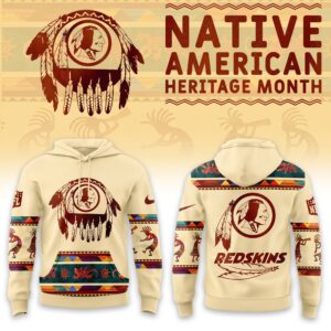 Washington Commanders (Redskins) x America Native Heritage V1 Unisex Hoodie
