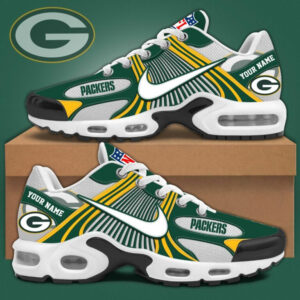 Green Bay Packers x Personalized Air Max Plus Sneakers Sport Shoes V2 Special Edition