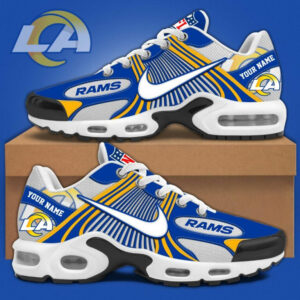 Los Angeles Rams x Personalized Air Max Plus Sneakers Sport Shoes V2 Special Edition