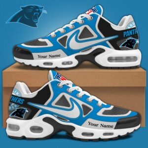 Carolina Panthers x Personalized Air Max Plus Sneakers Sport Shoes Special Edition