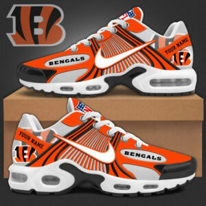Cincinnati Bengals x Personalized Air Max Plus Sneakers Sport Shoes V2 Special Edition