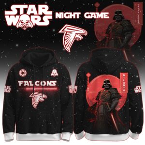 Atlanta Falcons x Star Wars Night Unisex Hoodie