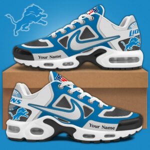 Detroit Lions x Personalized Air Max Plus Sneakers Sport Shoes Special Edition