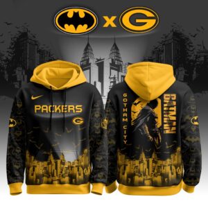 Green Bay Packers x Batman DC Unisex Hoodie