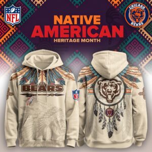 Chicago Bears x America Native Heritage V3 Unisex Hoodie