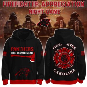 Carolina Panthers x Firefighter Appreciation Unisex Hoodie