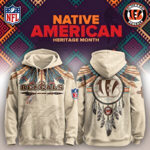 Cincinnati Bengals x America Native Heritage V3 Unisex Hoodie