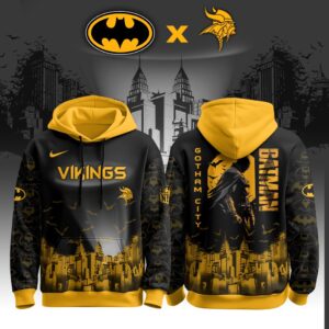 Minnesota Vikings x Batman DC Unisex Hoodie