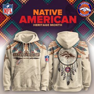 Denver Broncos x America Native Heritage V3 Unisex Hoodie