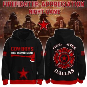 Dallas Cowboys x Firefighter Appreciation Unisex Hoodie