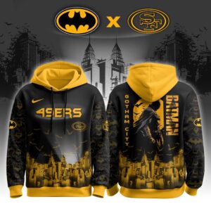 San Francisco 49ers x Batman DC Unisex Hoodie