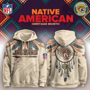 Jacksonville Jaguars x America Native Heritage V3 Unisex Hoodie