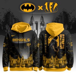 Cincinnati Bengals x Batman DC Unisex Hoodie