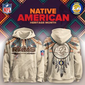 Los Angeles Rams x America Native Heritage V3 Unisex Hoodie