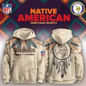Minnesota Vikings x America Native Heritage V3 Unisex Hoodie