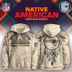 New England Patriots x America Native Heritage V3 Unisex Hoodie