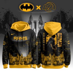 Los Angeles Rams x Batman DC Unisex Hoodie