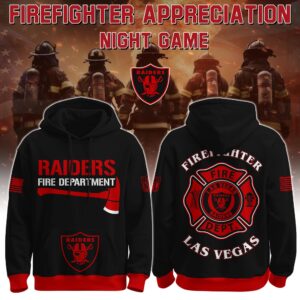 Las Vegas Raiders x Firefighter Appreciation Unisex Hoodie