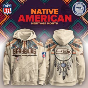 Seattle Seahawks x America Native Heritage V3 Unisex Hoodie