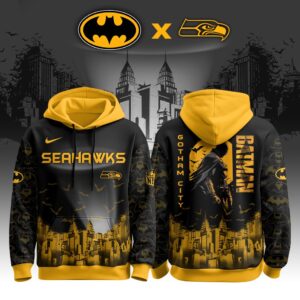 Seattle Seahawks x Batman DC Unisex Hoodie