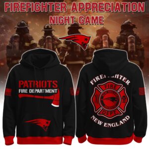New England Patriots x Firefighter Appreciation Unisex Hoodie