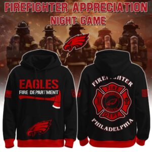 Philadelphia Eagles x Firefighter Appreciation Unisex Hoodie