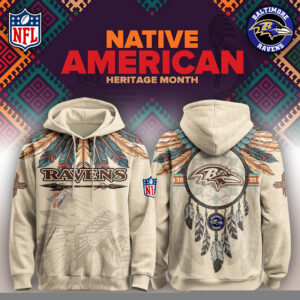 Baltimore Ravens x America Native Heritage V3 Unisex Hoodie