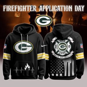 Green Bay Packers x Firefighter Appreciation V2 Unisex Hoodie