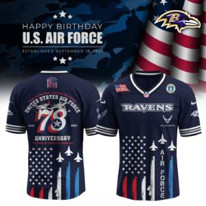 Baltimore Ravens x US Air Force Birthday Special Edition NFL Jersey