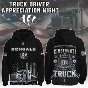 Cincinnati Bengals x Truck Driver Appreciation Unisex Hoodie