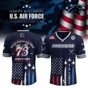 Carolina Panthers x US Air Force Birthday Special Edition NFL Jersey
