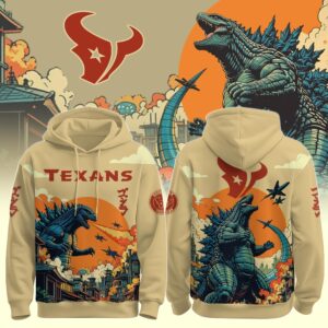 Houston Texans x Godzilla Kaiju Special Edition Unisex Hoodie