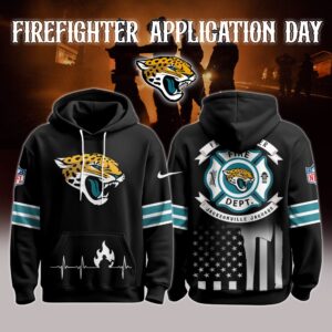Jacksonville Jaguars x Firefighter Appreciation V2 Unisex Hoodie