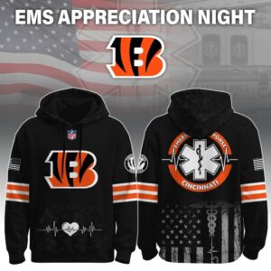 Cincinnati Bengals x E.M.S Appreciation Unisex Hoodie