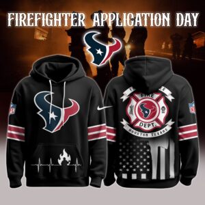 Houston Texans x Firefighter Appreciation V2 Unisex Hoodie