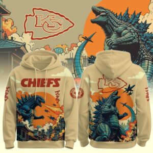 Kansas City Chiefs x Godzilla Kaiju Special Edition Unisex Hoodie