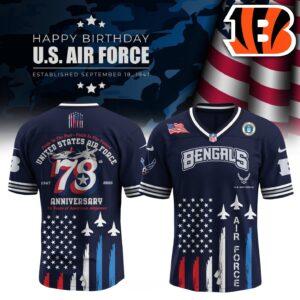 Cincinnati Bengals x US Air Force Birthday Special Edition NFL Jersey
