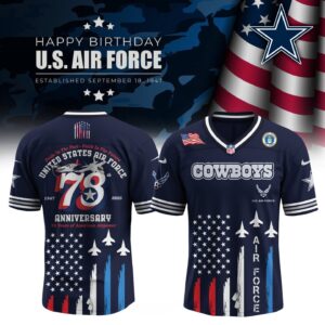 Dallas Cowboys x US Air Force Birthday Special Edition NFL Jersey