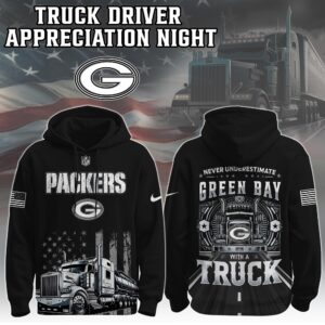 Green Bay Packers x Truck Driver Appreciation Unisex Hoodie