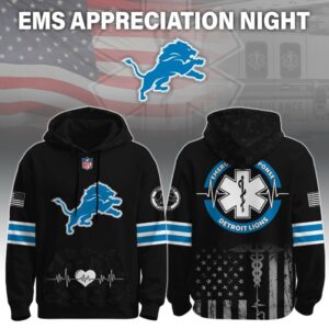 Detroit Lions x E.M.S Appreciation Unisex Hoodie
