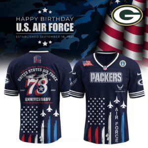 Green Bay Packers x US Air Force Birthday Special Edition NFL Jersey