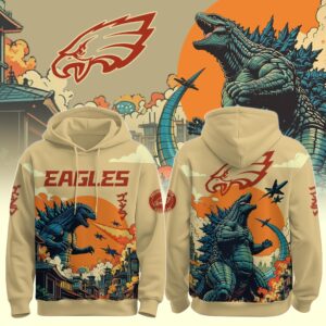 Philadelphia Eagles x Godzilla Kaiju Special Edition Unisex Hoodie